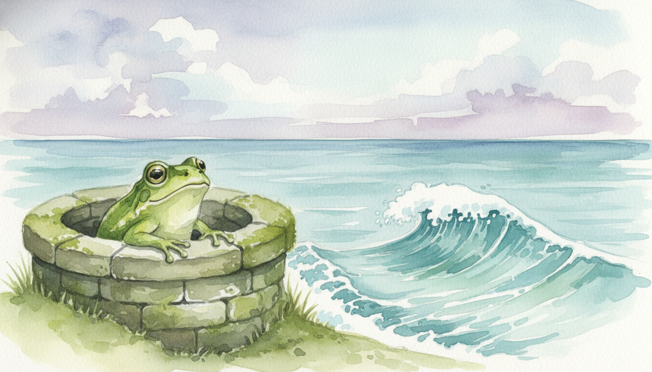 井の中の蛙 大海を知らず 意味ってどういうこと?