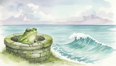 井の中の蛙大海を知らずの意味とは？視野を広げる大切さを解説