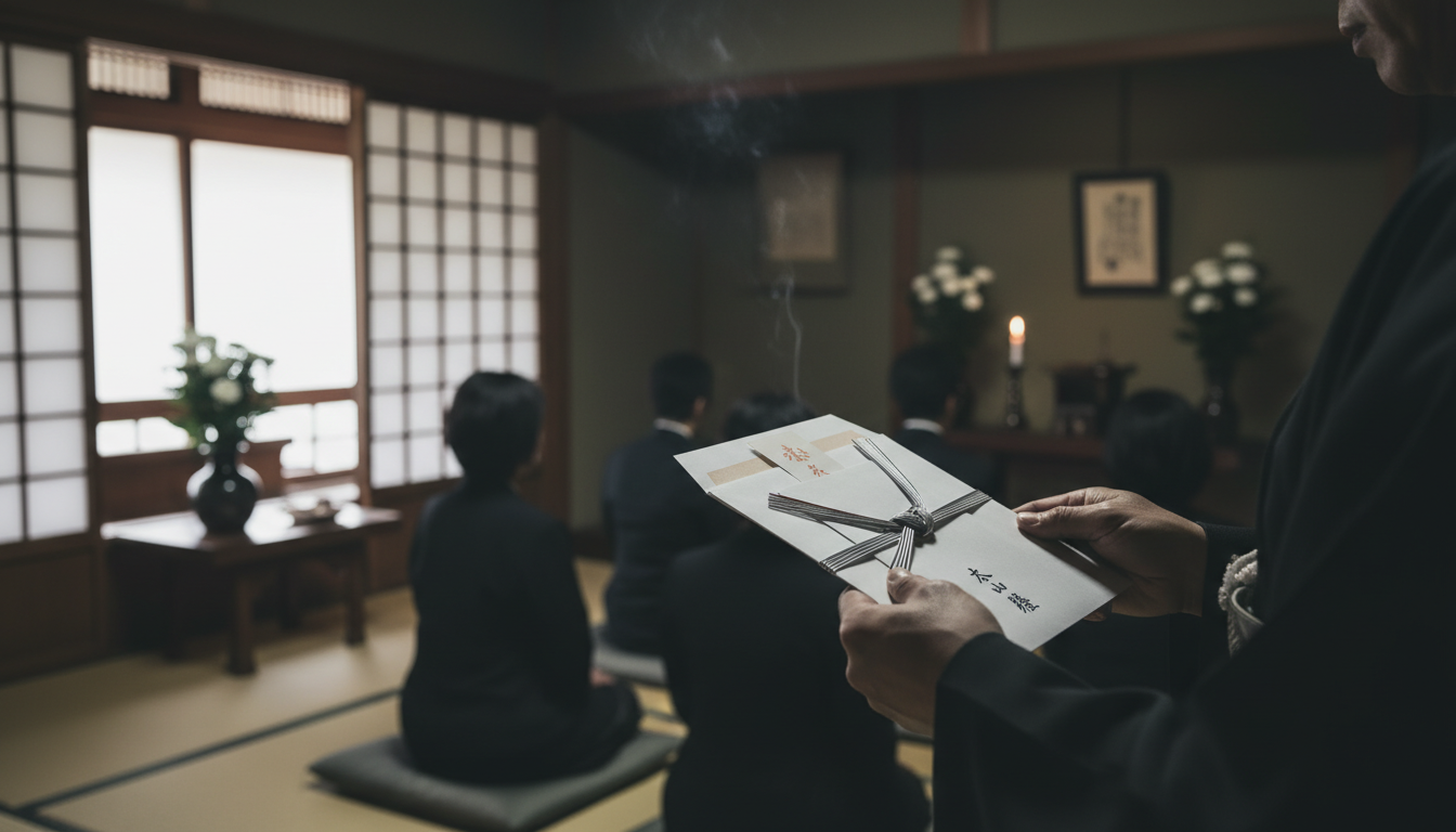 お通夜の香典、渡し方と添える言葉の正解は？金額相場や服装まで網羅した安心マナー？