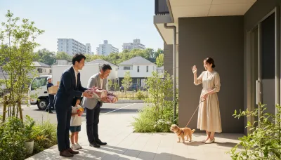 引っ越しの挨拶はどこまで広げる？マンション・戸建て別の範囲とスマートなマナー