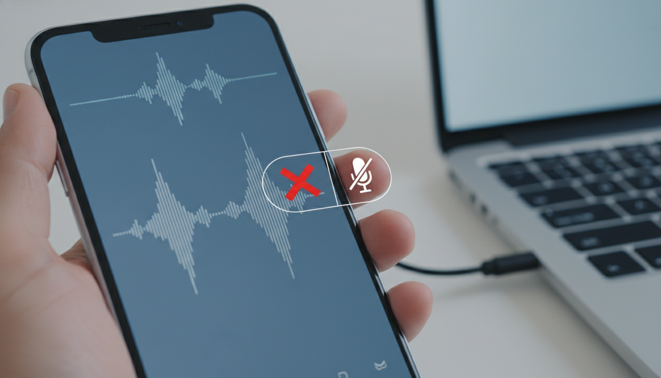スマホ画面録画で音が入らない！iPhone・Android別の原因と対処法？