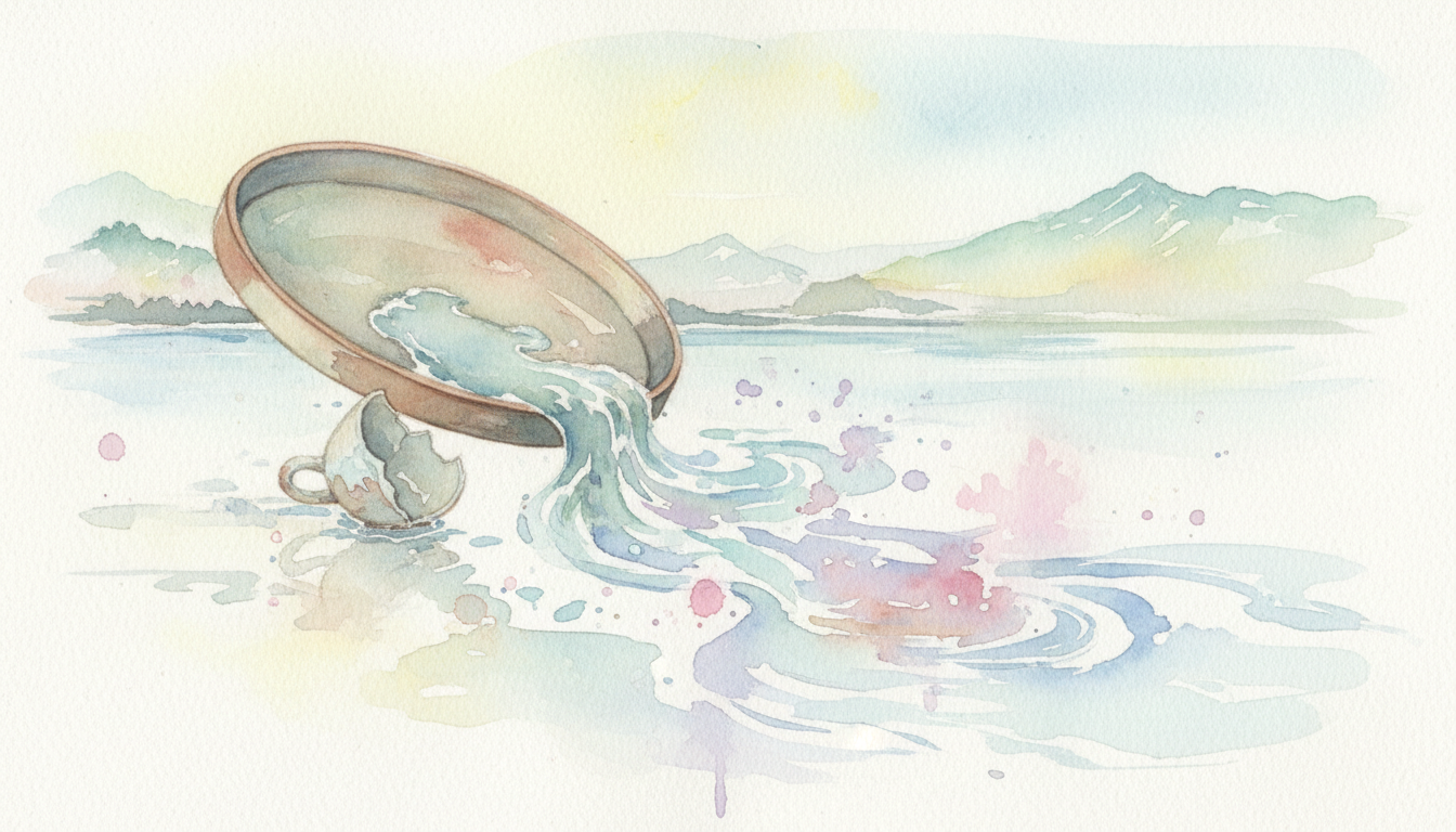 覆水盆に返らずの意味