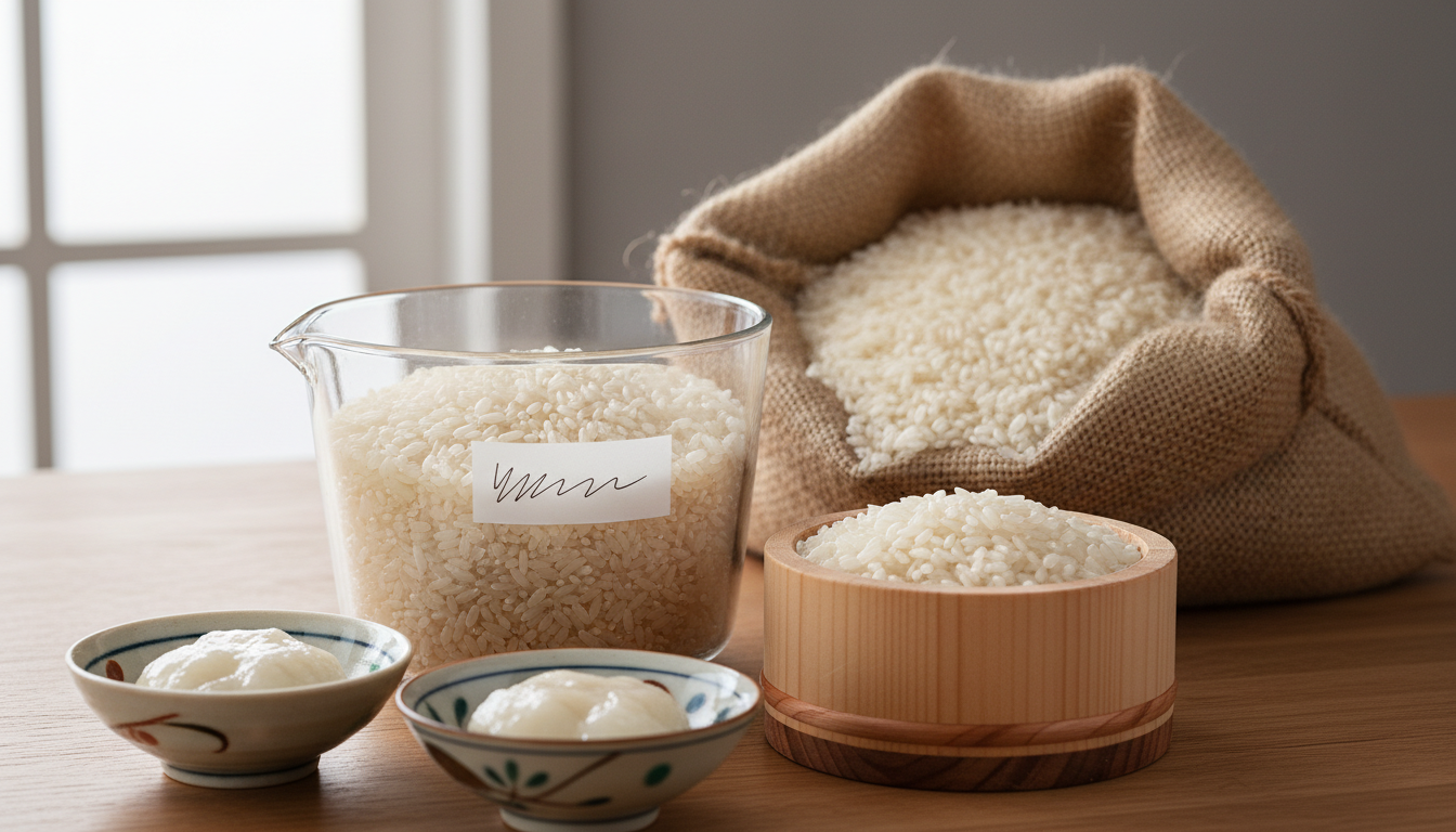 もち米2キロは約13.3合（13合強）なんですね