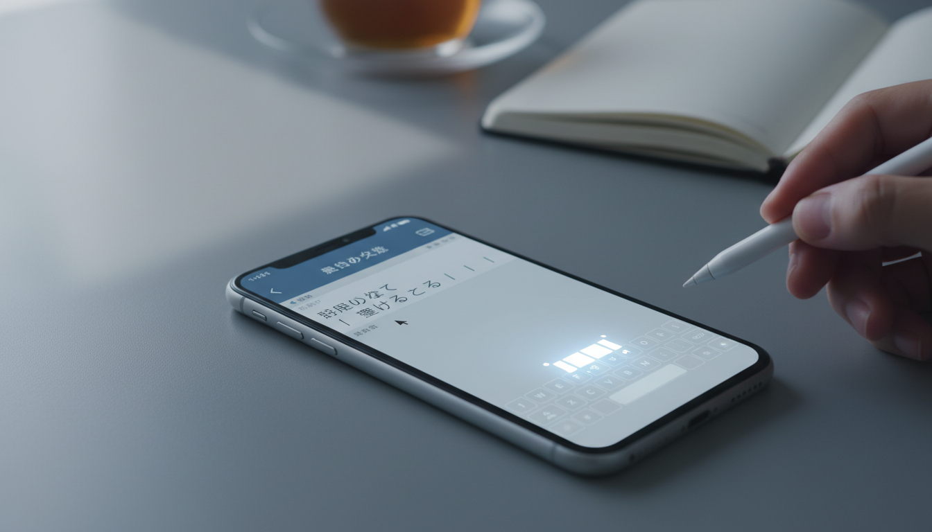 全角スペースは設定と入力モードで出し分けられます