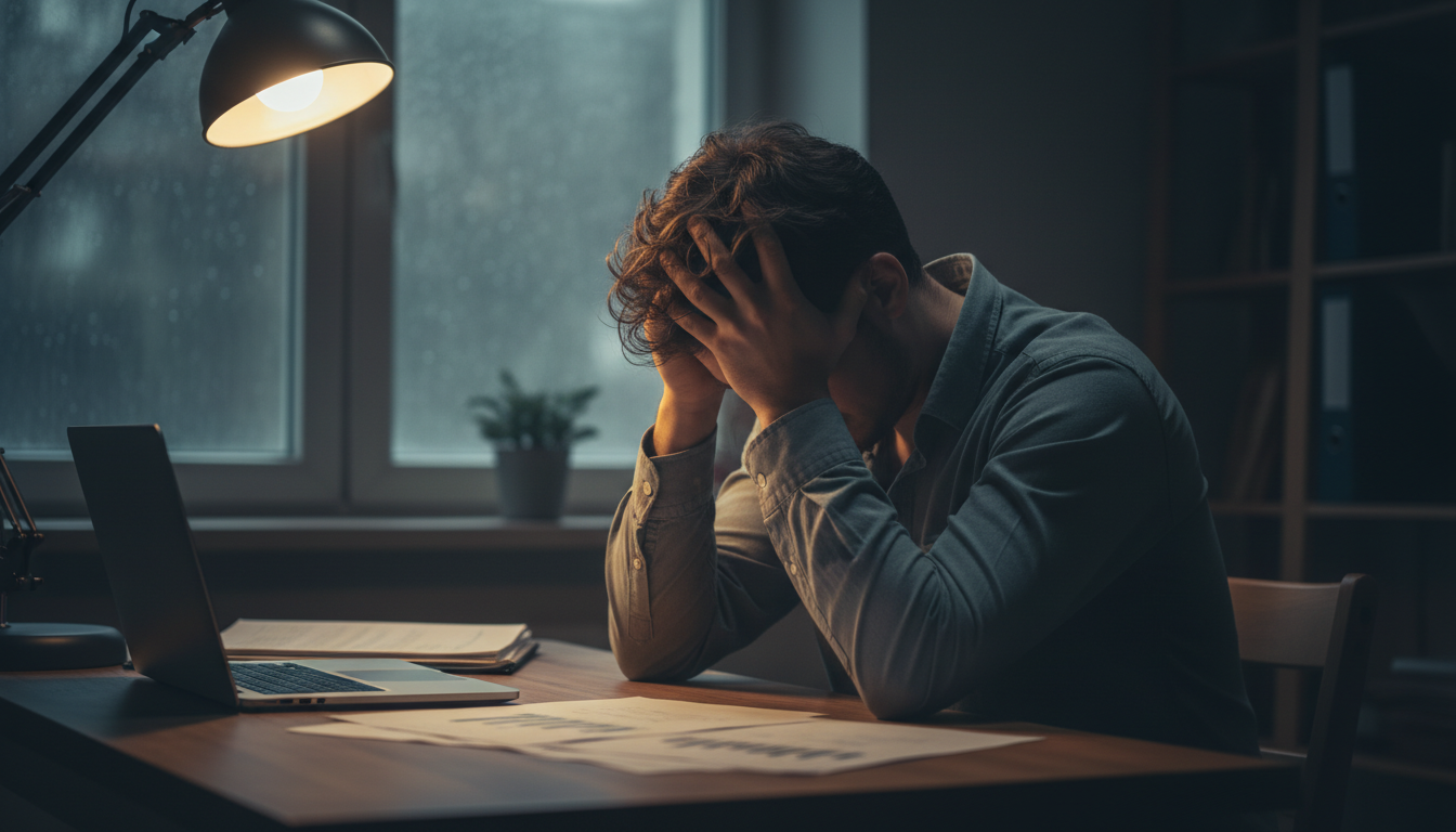 「気が重い」は「気が進まない」「心が沈む」状態を指します